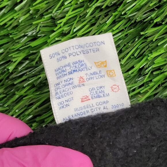 Vintage 80s JERZEES Blank Sweatshirt Women Large 22x26 Faded - Picture 12 of 12